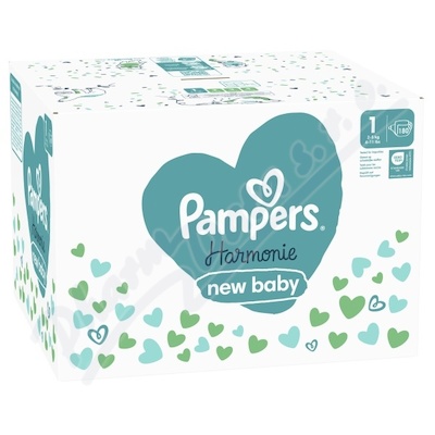 Pampers Harmonie New Baby 1 plenky 2-5kg 180ks