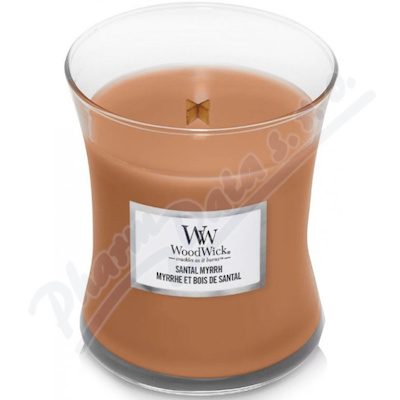 WoodWick Santal Myrrh vonná svíčka 275g