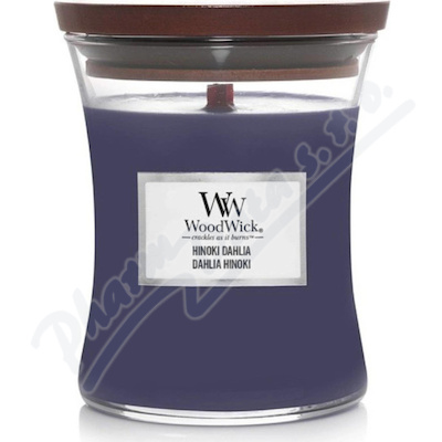 WoodWick Hinoki Dahlia vonná svíčka 275g