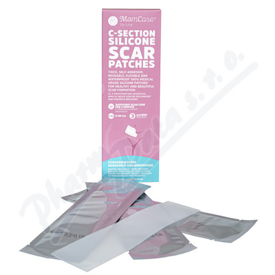 MomCare silikon.nápl.po císařském řezu L-XL 3ks