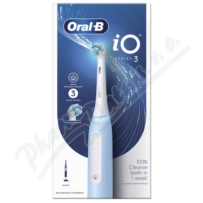 Oral-B iO Series 3 Ice Blue elektrický kartáček