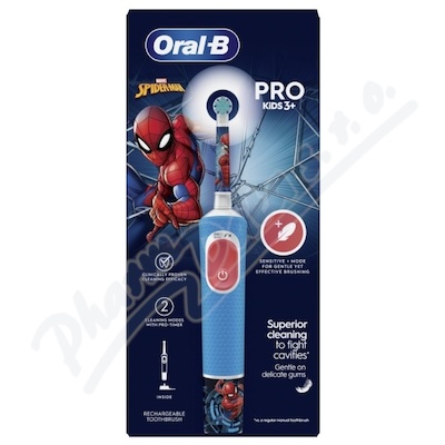 Oral-B Pro Kids 3+ Spiderman elektrický kartáček