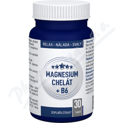 Magnesium chelát + B6 cps.30
