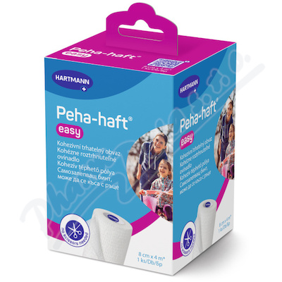 Peha-haft easy kohezivní trhat. obvaz 8cmx4m 1ks