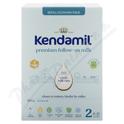 Kendamil Premium 2 pokrač.kojen.mléko HMO+ 600g