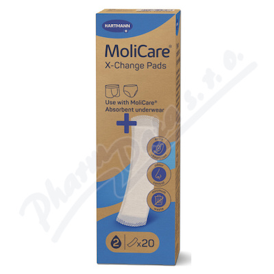 MoliCare X-Change vložky do absorp.prádla 20ks