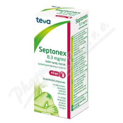Septonex 8.3mg/ml drm.spr.sol.1x45ml