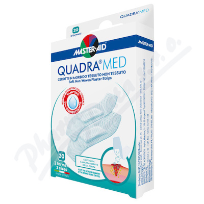 QUADRA MED Náplasti jemné 20ks 2velikosti