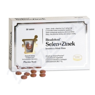 Pharma Nord Bioaktivní Selen+Zinek tbl.30