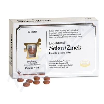 Pharma Nord Bioaktivní Selen+Zinek tbl.60