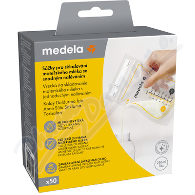 Medela sáčky pro skladování mateřského mléka 50ks