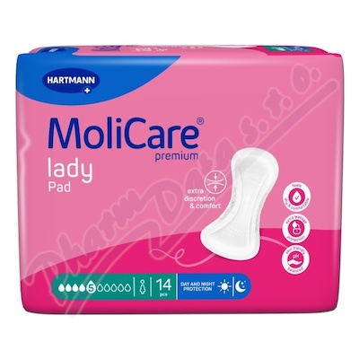 MoliCare Lady Pad inkontinenční vložky 5 kap.14ks