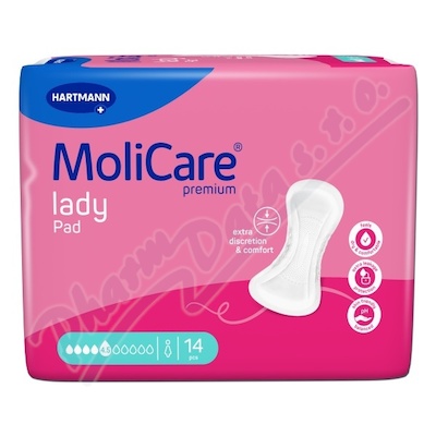 MoliCare Lady Pad inkontinenční vložky 4.5kap.14ks