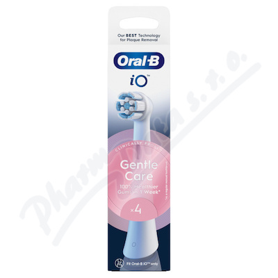 Oral-B iO Gentle Care White kartáčkové hlavice 4ks