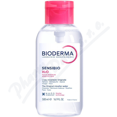 BIODERMA Sensibio H2O s pumpou 500ml