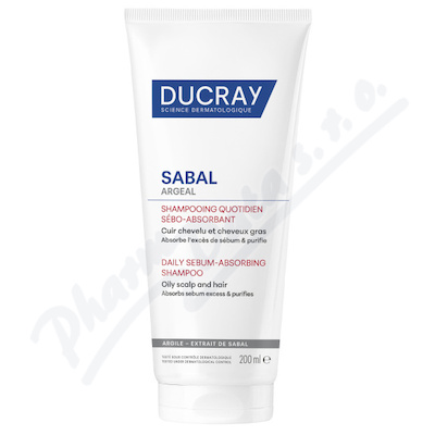 DUCRAY Sabal Argeal Šampon absorbující maz 200ml