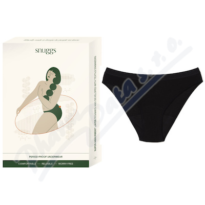 Snuggs Menstruační kalhotky sil.men.Brief S
