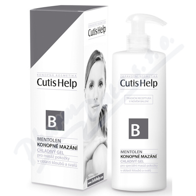 CutisHelp MENTOLEN konopné mazání 200ml