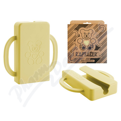 KAPSÁČEK Ochranný obal na dětskou kapsičku žlutá