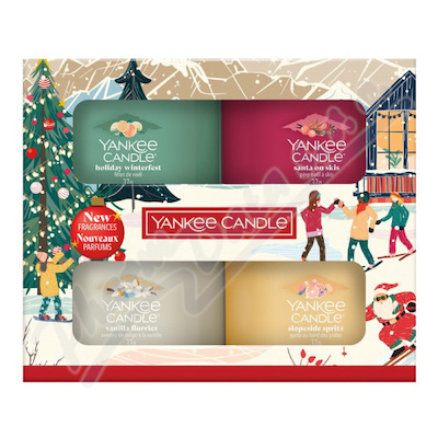 Yankee Candle dárková sada 4 vonných svíček