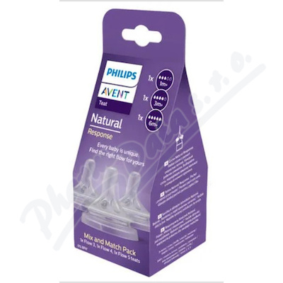 Philips AVENT Savička Natural Response mix 3ks