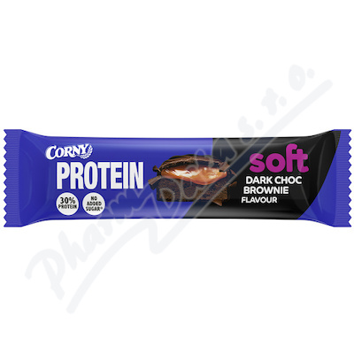 CORNY PROTEIN soft Hořká čokoláda-brownie 45g
