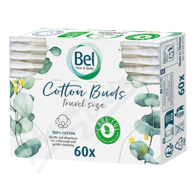 Bel Face&Body Cotton vatové tyč.cest.krabič. 60ks