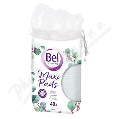 Bel Face&Body Cosmetic odlič.tamp.oválné maxi 40ks