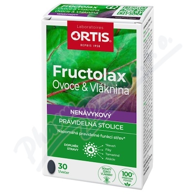 Fructolax Ovoce&Vláknina tbl.30