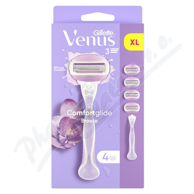 Gillette Venus ComfortGlide Br.stroj.+4 náh.hlav.
