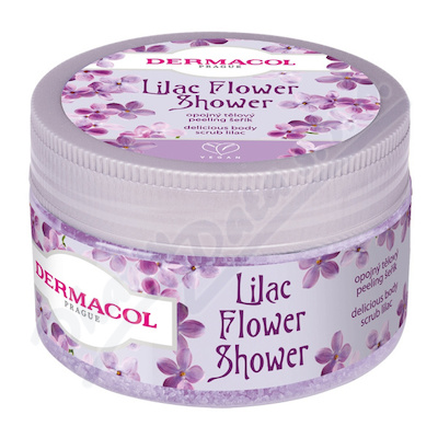 Dermacol Šeřík opojný tělový peeling 200g