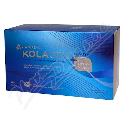 Naturevia Kolagen mořský Beauty+ 60 sáčků