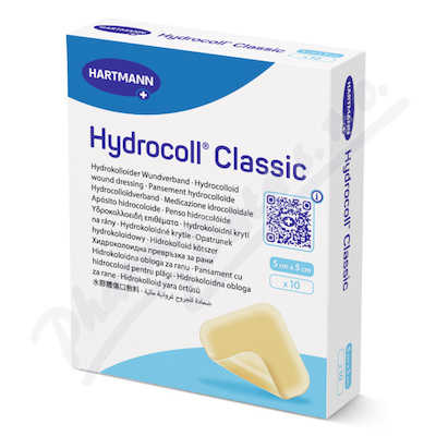 Hartmann Hydrocoll Clas.krytí hydrokol.5x5cm 10ks