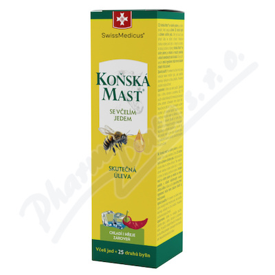 SwissMedicus Koňská mast se včelím jedem 75ml