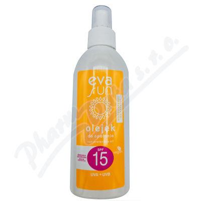Eva Sun olej na opalování SPF15 150ml