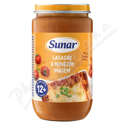 Sunar příkrm Lasagne s hov.masem od ukon.12m+ 235g