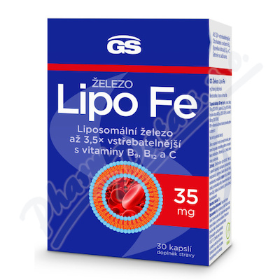 GS Železo Lipo Fe cps.30