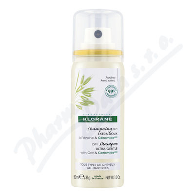 KLORANE Suchý šampon s ovsem a ceramidy 50ml