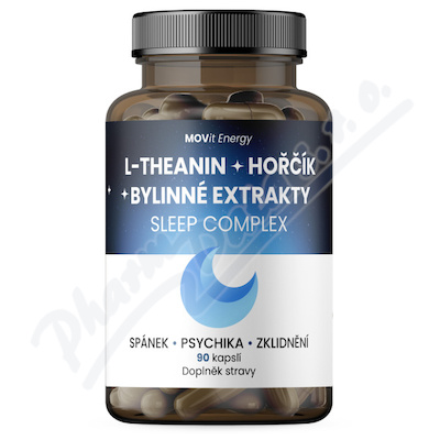 MOVit Sleep Complex L-theanin+hoř.+byl.ext.cps.90