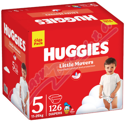HUGGIES Little Movers 5 11-25kg 126ks box