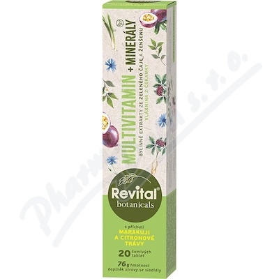 Revital Botanicals Multivitamin+minerály eff.20