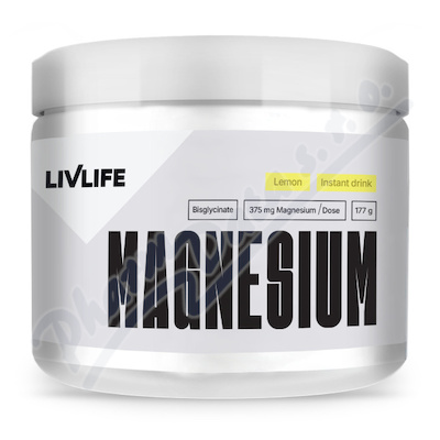 LIVLIFE Magnesium Bysglicinate citron 177g