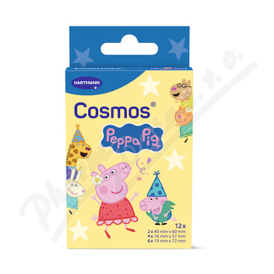 Cosmos dětská náplast Peppa pig 12ks