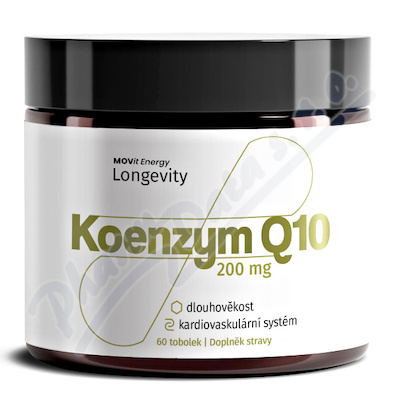 MOVit Longevity Koenzym Q10 200mg tob.60