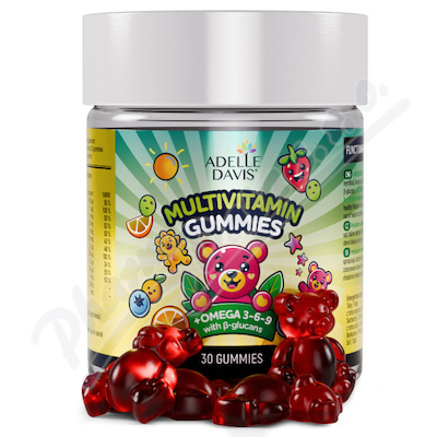 Adelle Davis Multivitamin gummies+Omega 3 30ks
