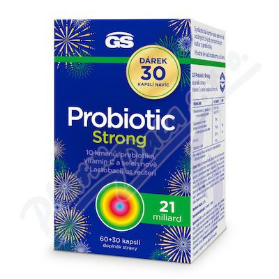 GS Probiotic Strong cps.60+30 dárek