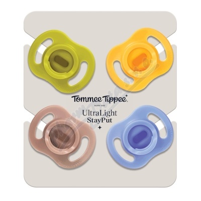 Tommee Tippee Ultra-light dudlík 6-18m Boy 4ks