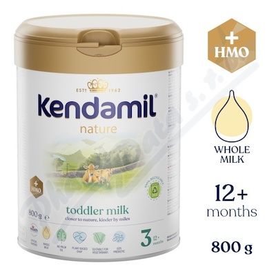 Kendamil Nature 3 batolecí mléko HMO+ 800g