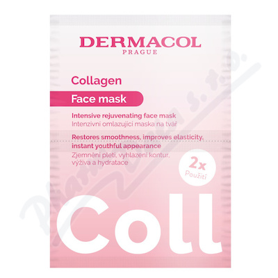 Dermacol Collagen intenzivní omlazující maska 2x8g