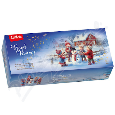 Apotheke Dárko.kolekce čajů Veselé Vánoce 90sáčků